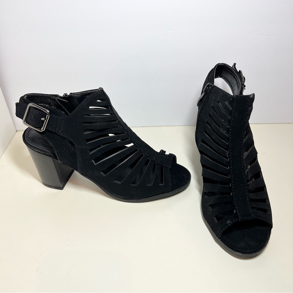 NWOT Top Moda 3” Heels Black Women’s 5.5